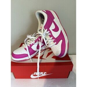 Nike Dunk Low Youth Fushia/Hot Pink Size 7 Youth